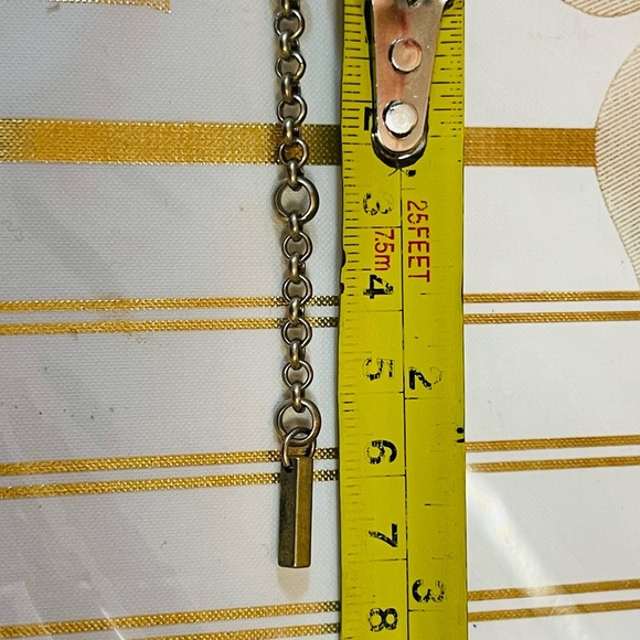 VTG Kenneth Cole Brown Glass Beaded Necklace Multi-Chain Adjustable 16-18” - Picture 6 of 8